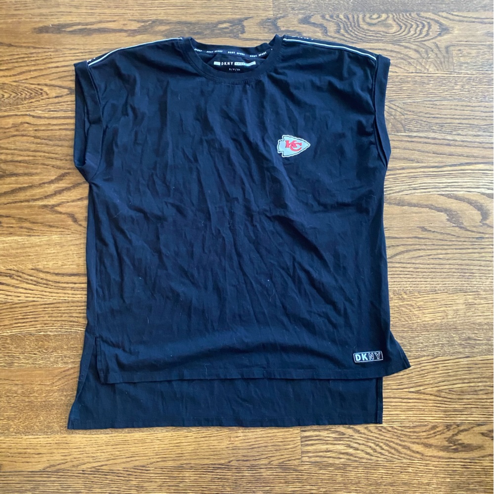 DKNY Kansas City Chiefs Oversized Tee